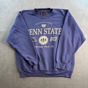 Penn State Nittany Lions Crewneck Sweatshirt Men's XL‎ Blue